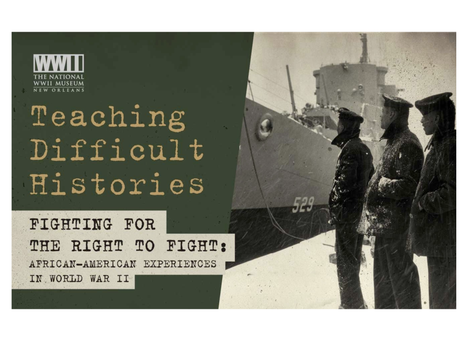 Education at The National WWII Museum | The National WWII Museum | New ...